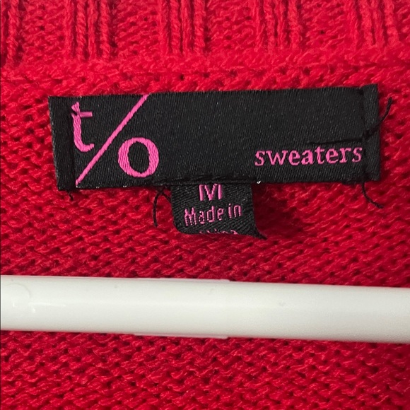 Red Reindeer Sweater - Picture 2 of 4